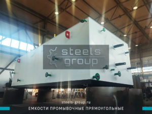 фото прямоугольных емкостей промывочных из низколегированной стали в Каменске-Уральском